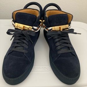 Men's Buscemi 100 MM Shoes
Sz 42 Navy